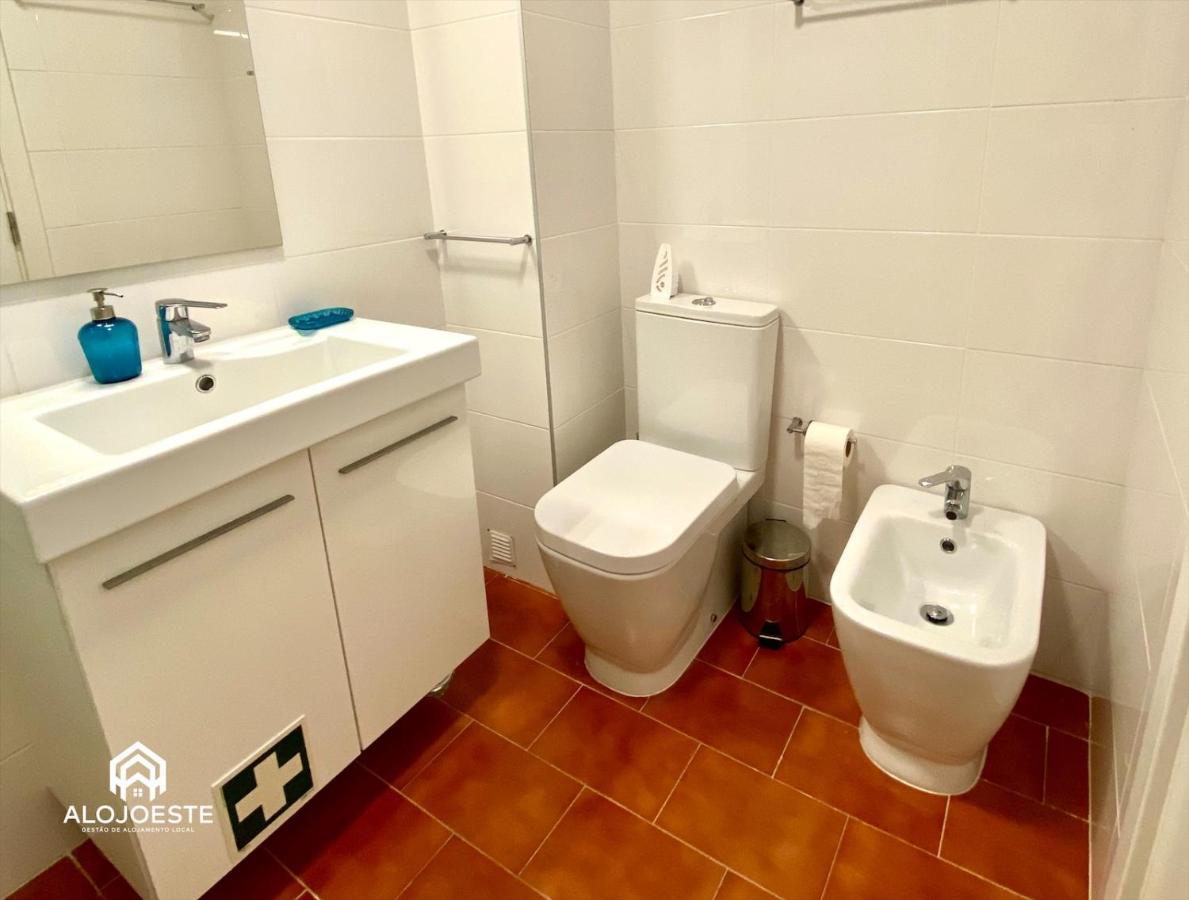 Agua A Vista - Apto Com 2 Quartos E Piscina Ericeira Bagian luar foto