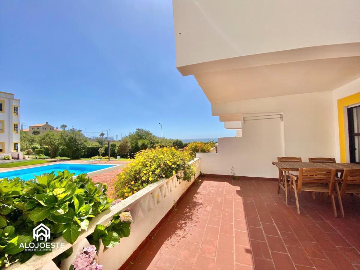 Agua A Vista - Apto Com 2 Quartos E Piscina Ericeira Bagian luar foto