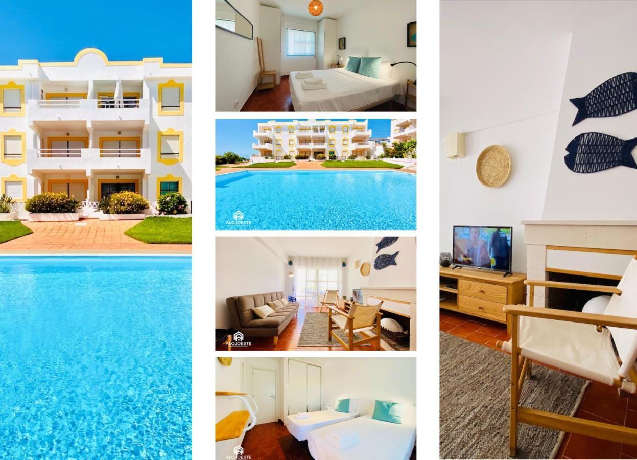Agua A Vista - Apto Com 2 Quartos E Piscina Ericeira Bagian luar foto